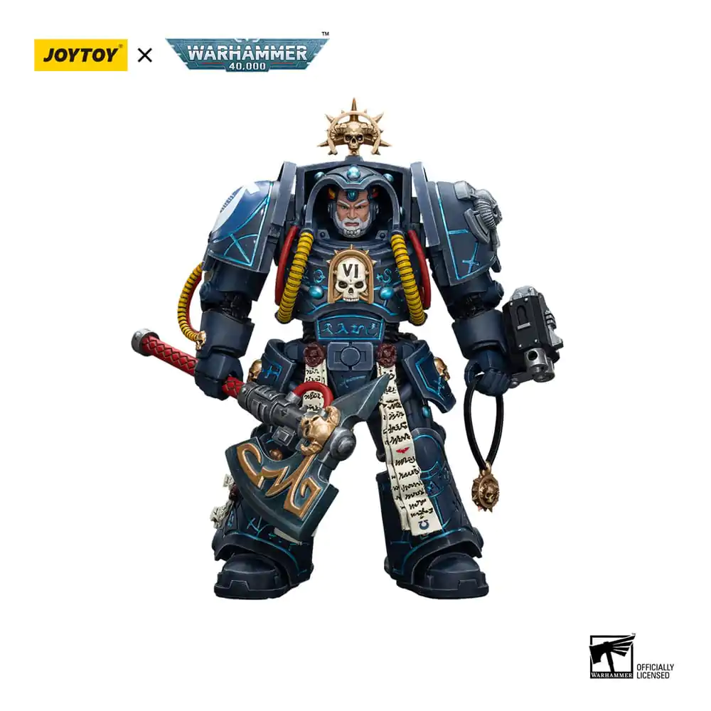 Warhammer 40k Actionfigur 1/18 Ultramarines Librarian in Terminator Armour 12 cm termékfotó