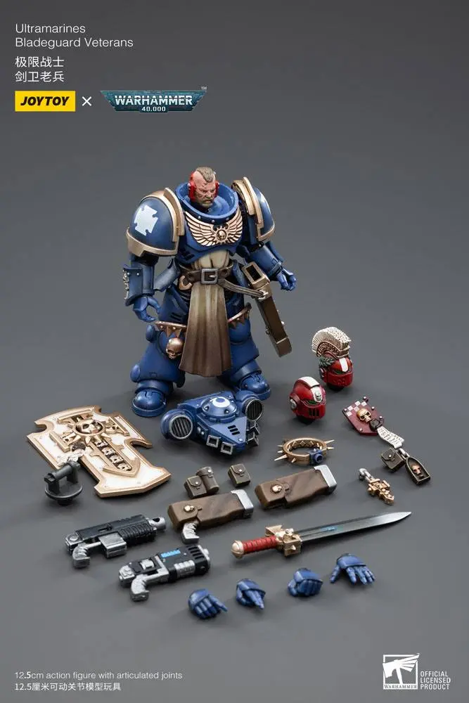 Warhammer 40k Actionfigur 1/18 Ultramarines Bladeguard Veteran 12 cm Produktfoto
