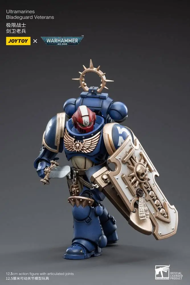 Warhammer 40k Actionfigur 1/18 Ultramarines Bladeguard Veteran 12 cm Produktfoto