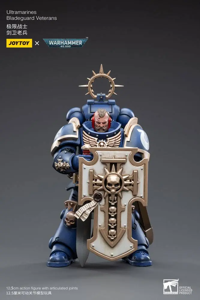Warhammer 40k Actionfigur 1/18 Ultramarines Bladeguard Veteran 12 cm Produktfoto