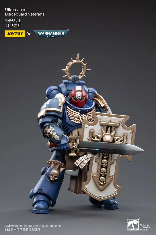Warhammer 40k Actionfigur 1/18 Ultramarines Bladeguard Veteran 12 cm Produktfoto