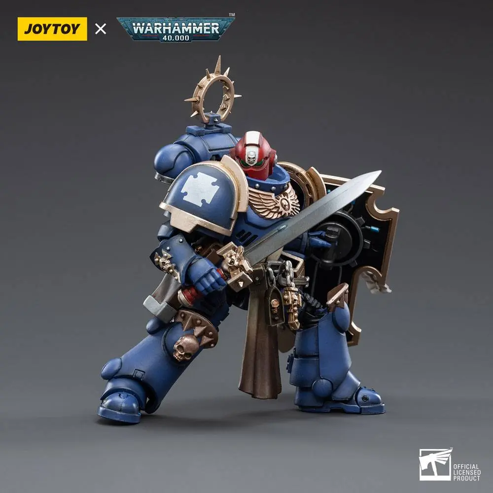 Warhammer 40k Actionfigur 1/18 Ultramarines Bladeguard Veteran 12 cm Produktfoto