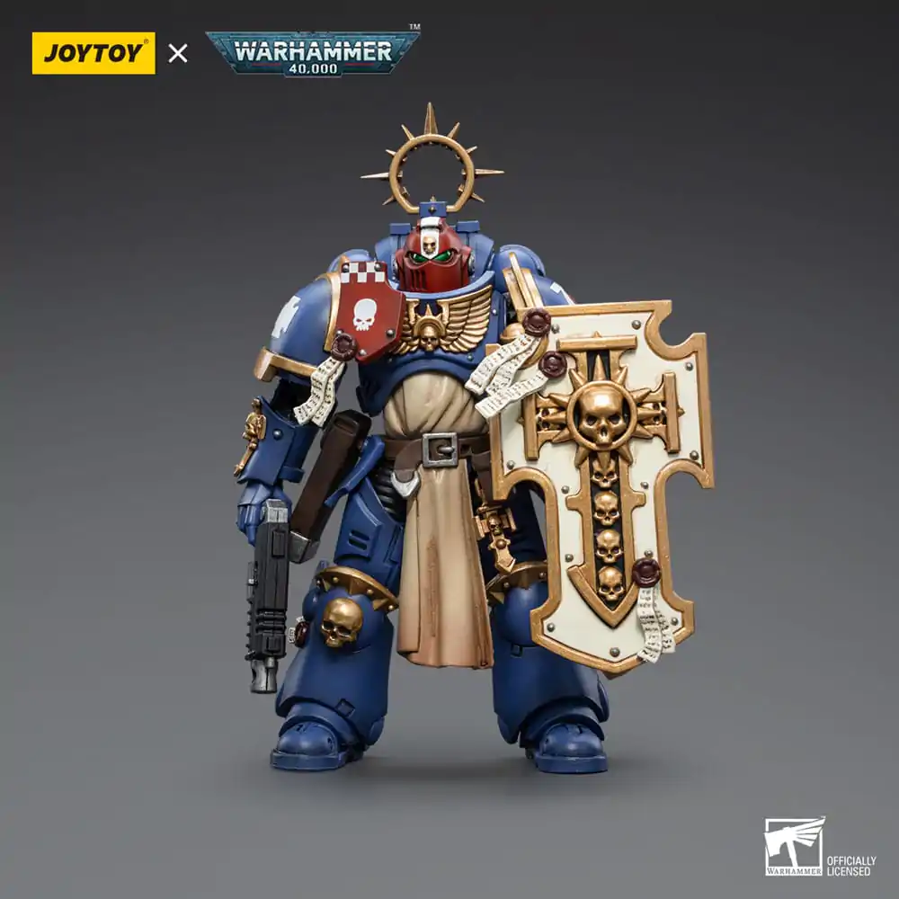 Warhammer 40k Actionfigur 1/18 Ultramarines Bladeguard Veteran Brother Sergeant Proximo 12 cm Produktfoto