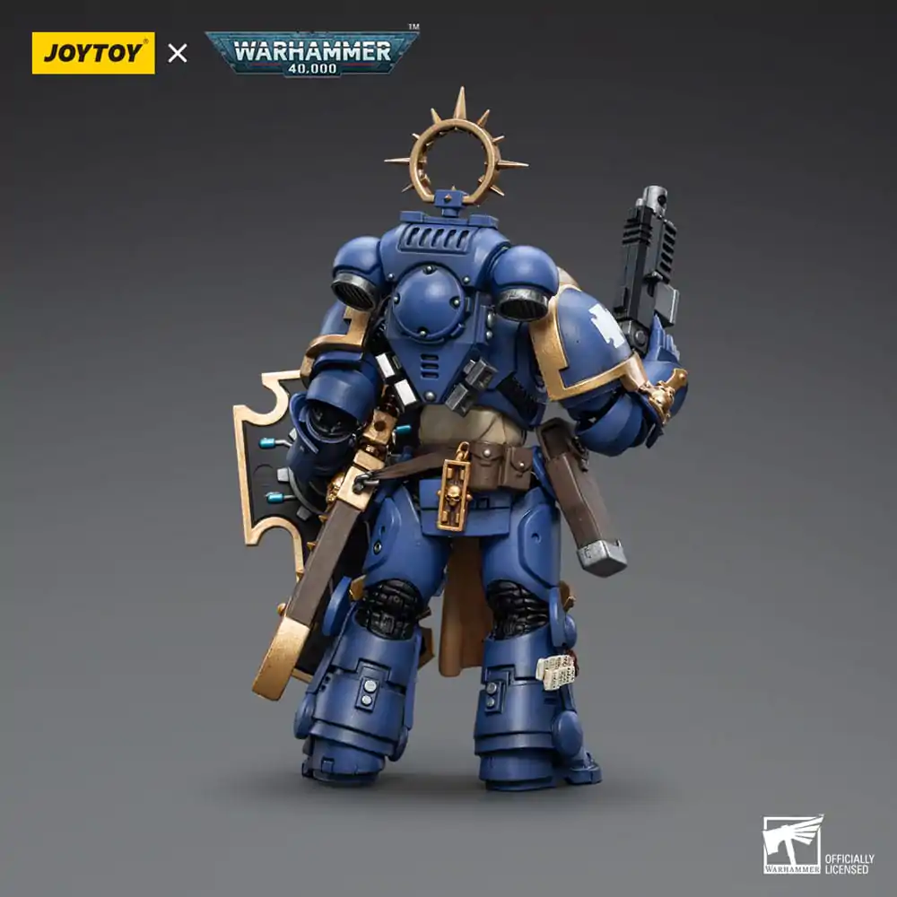 Warhammer 40k Actionfigur 1/18 Ultramarines Bladeguard Veteran Brother Sergeant Proximo 12 cm Produktfoto