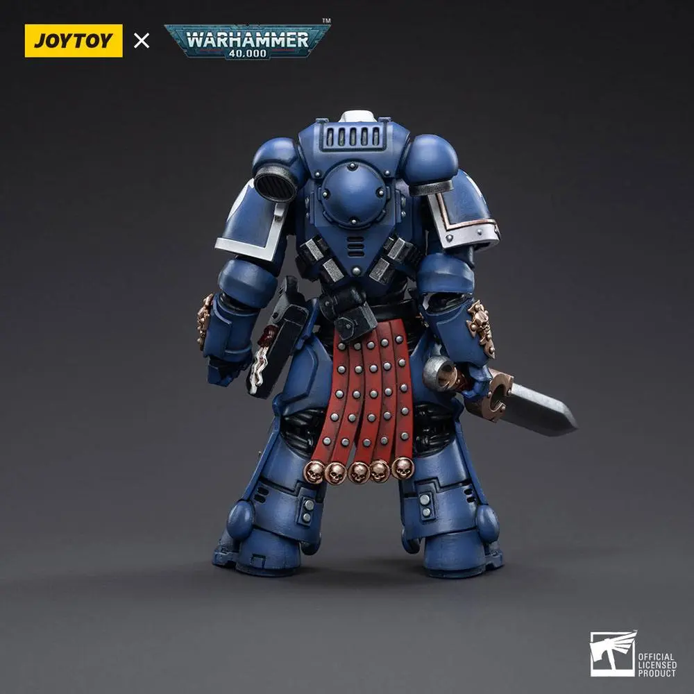 Warhammer 40k Actionfigur 1/18 Ultramarines Primaris Assault Veteran Intercessor 12 cm Produktfoto