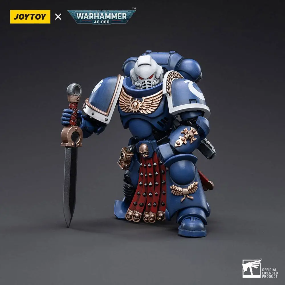 Warhammer 40k Actionfigur 1/18 Ultramarines Primaris Assault Veteran Intercessor 12 cm Produktfoto
