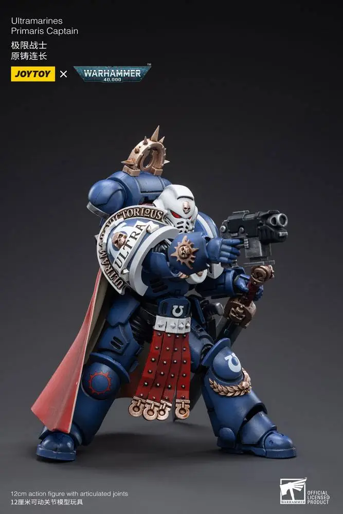 Warhammer 40k Actionfigur 1/18 Ultramarines Primaris Captain 12 cm Produktfoto