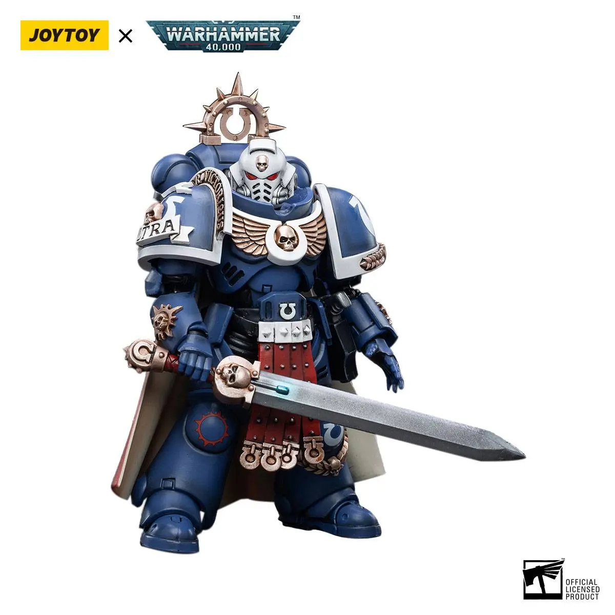 Warhammer 40k Actionfigur 1/18 Ultramarines Primaris Captain 12 cm Produktfoto