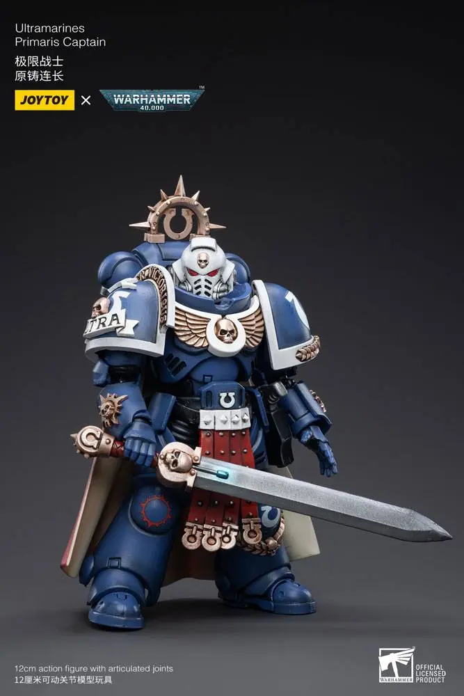 Warhammer 40k Actionfigur 1/18 Ultramarines Primaris Captain 12 cm Produktfoto