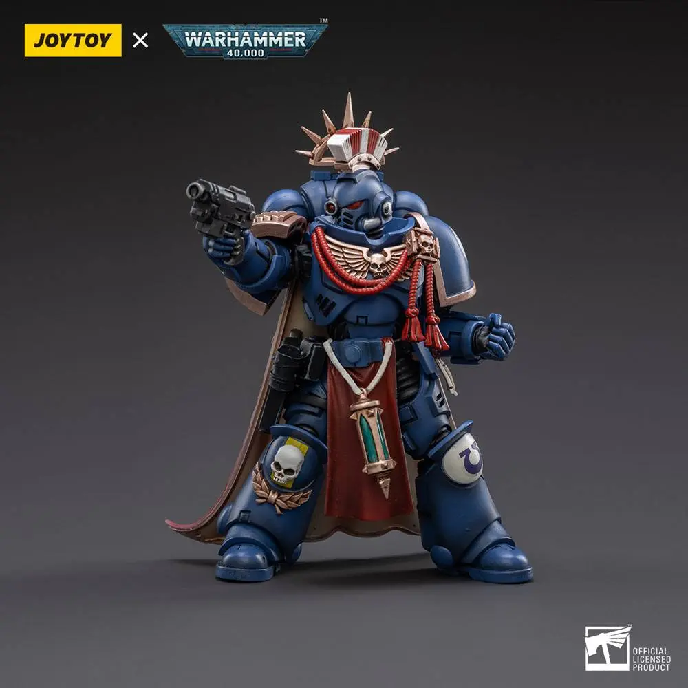 Warhammer 40k Actionfigur 1/18 Ultramarines Primaris Captain Sidonicus 12 cm Produktfoto