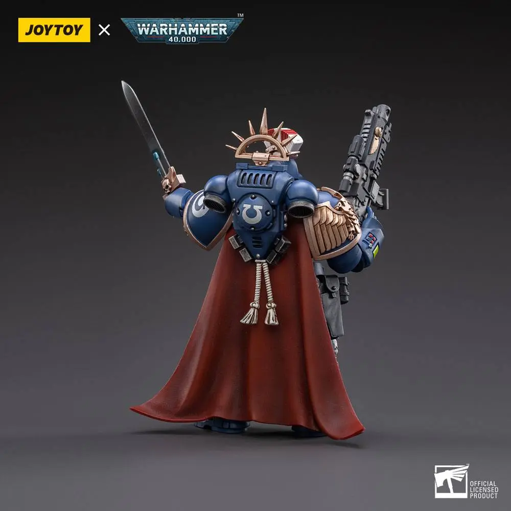 Warhammer 40k Actionfigur 1/18 Ultramarines Primaris Captain Sidonicus 12 cm Produktfoto