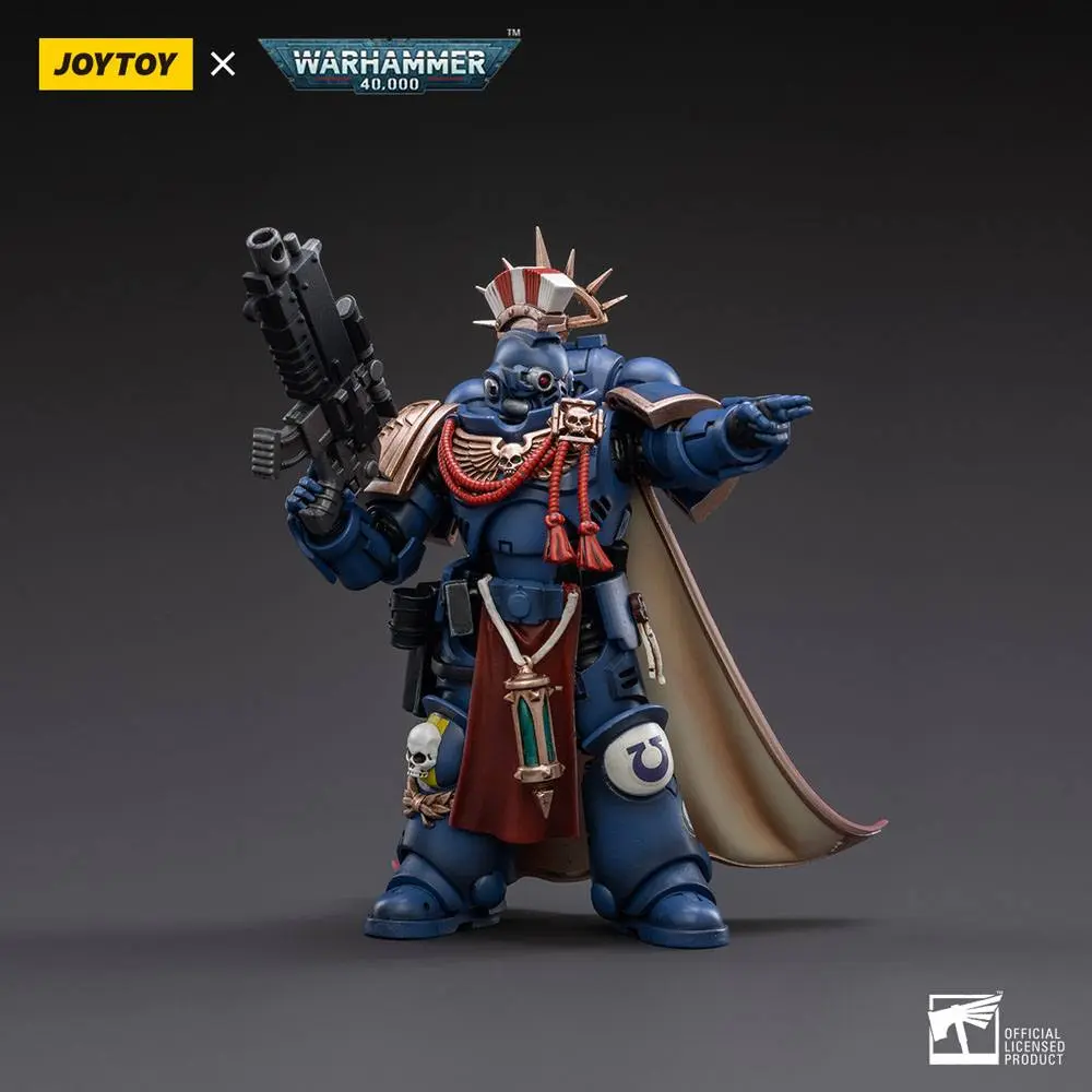 Warhammer 40k Actionfigur 1/18 Ultramarines Primaris Captain Sidonicus 12 cm Produktfoto