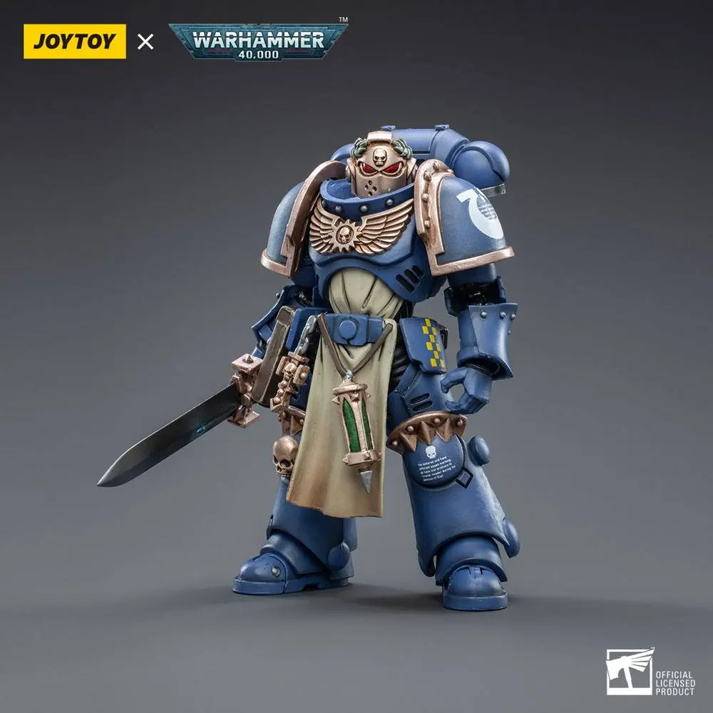 Warhammer 40k Actionfigur 1/18 Ultramarines Primaris Company Champion 12 cm Produktfoto