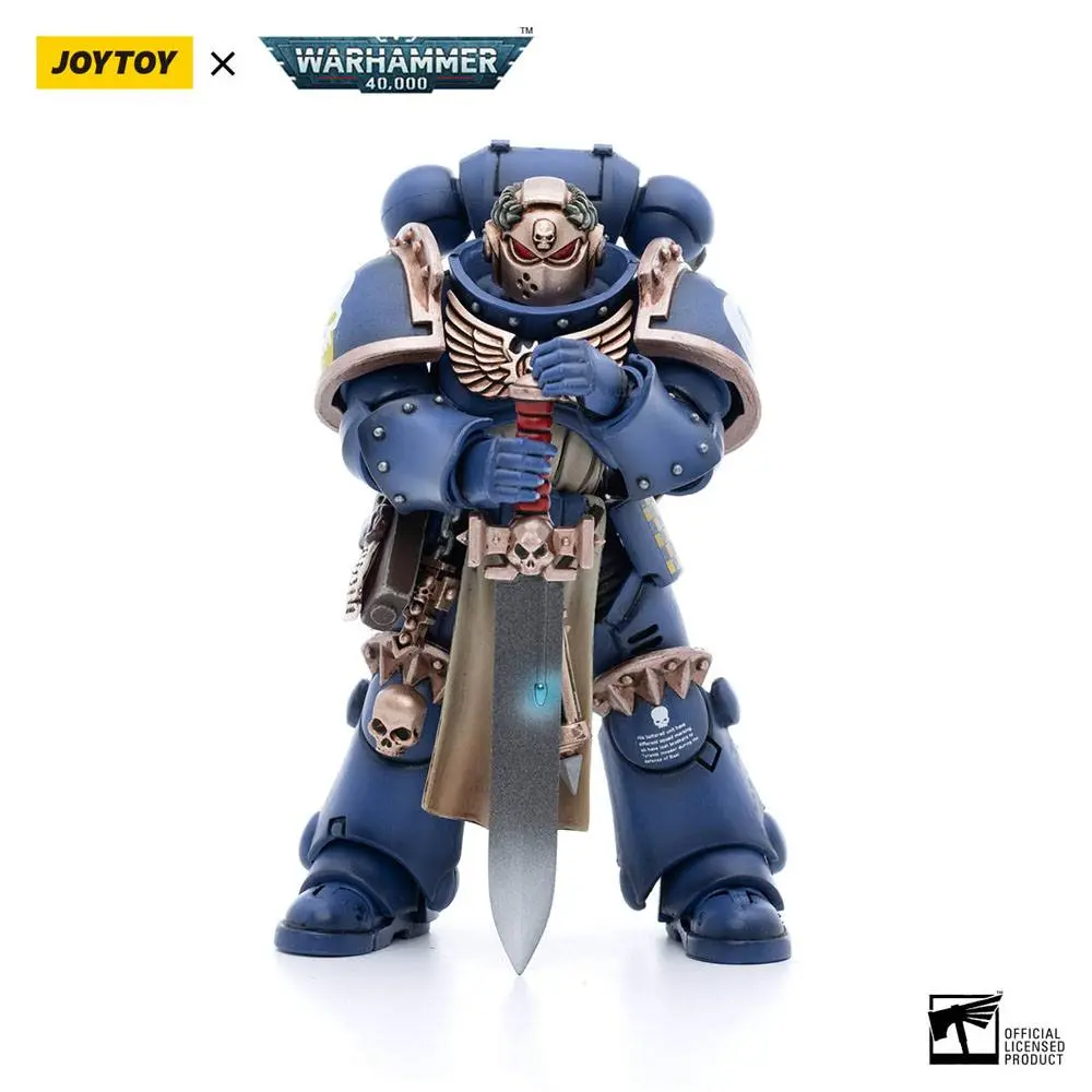 Warhammer 40k Actionfigur 1/18 Ultramarines Primaris Company Champion 12 cm Produktfoto