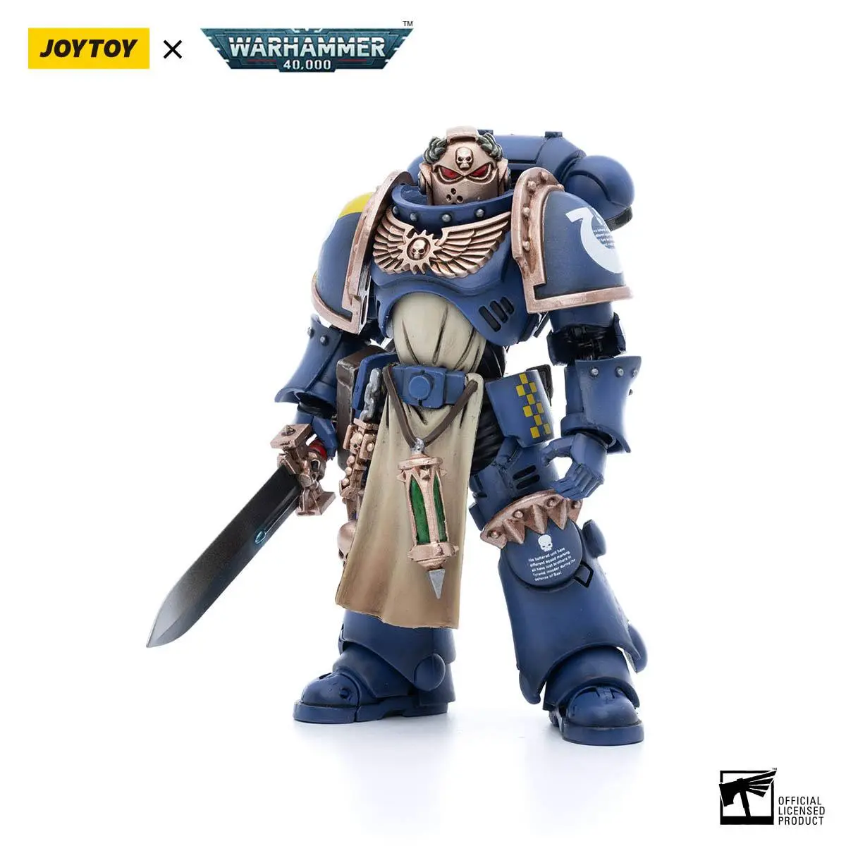 Warhammer 40k Actionfigur 1/18 Ultramarines Primaris Company Champion 12 cm Produktfoto