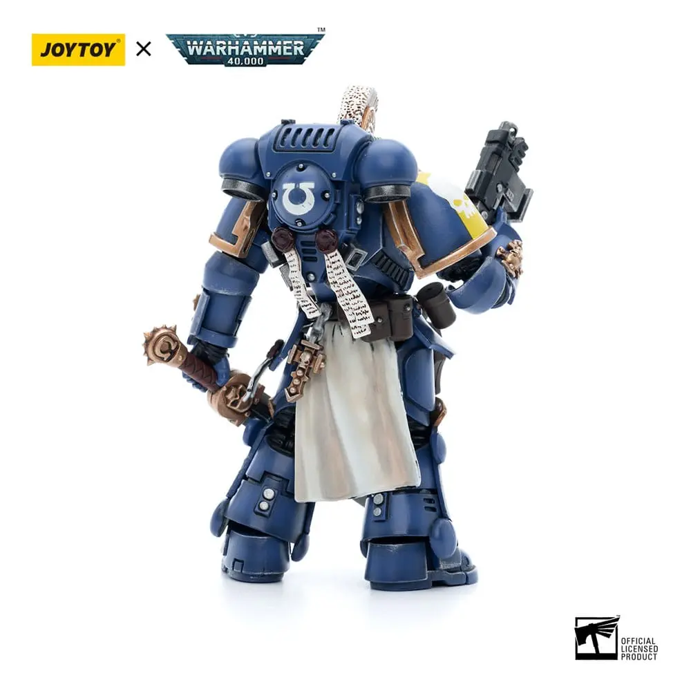 Warhammer 40k Actionfigur 1/18 Ultramarines Primaris Company Champion Brother Parnaeus 12 cm Produktfoto