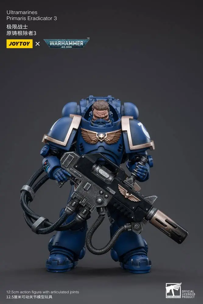 Warhammer 40k Actionfigur 1/18 Ultramarines Primaris Eradicator 3 12 cm Produktfoto