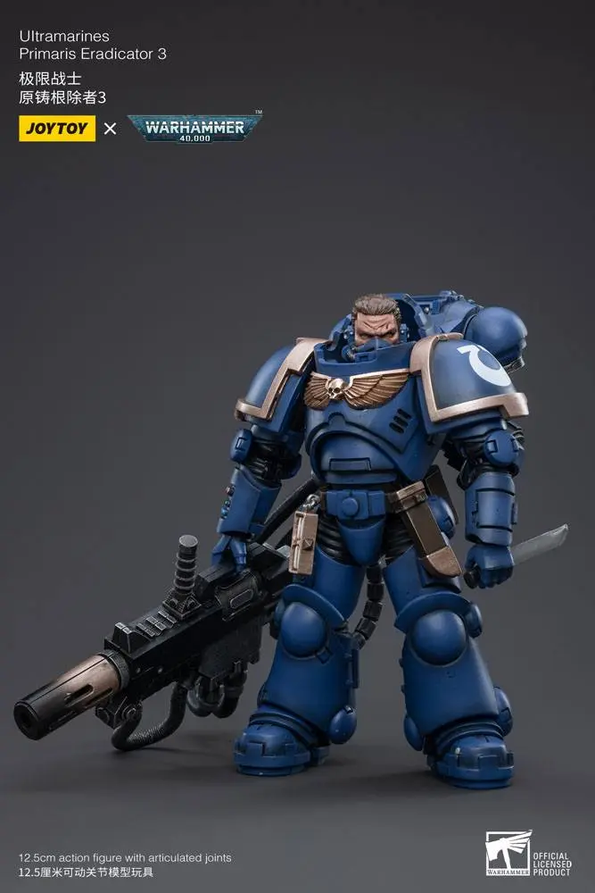 Warhammer 40k Actionfigur 1/18 Ultramarines Primaris Eradicator 3 12 cm Produktfoto