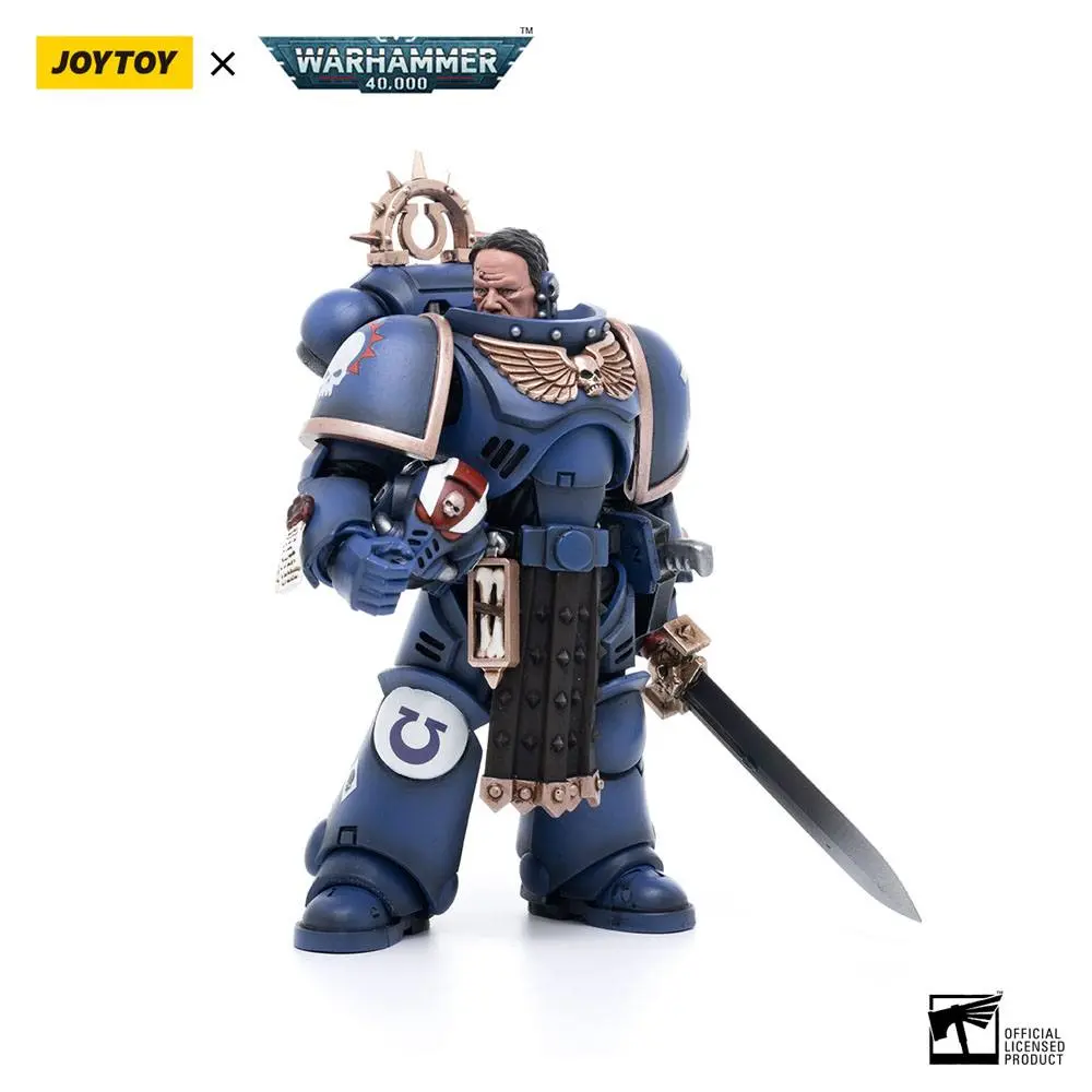 Warhammer 40k Actionfigur 1/18 Ultramarines Primaris Lieutenant Amulius 12 cm Produktfoto
