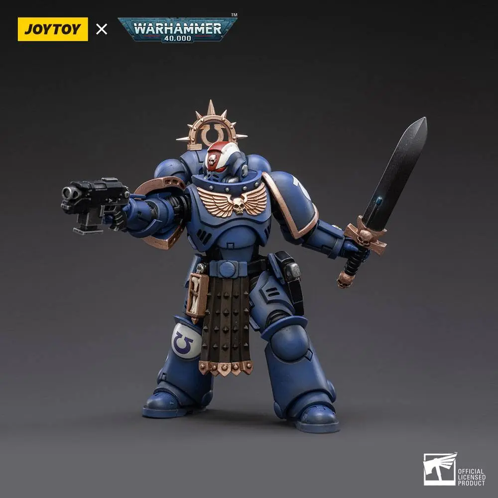 Warhammer 40k Actionfigur 1/18 Ultramarines Primaris Lieutenant Amulius 12 cm Produktfoto