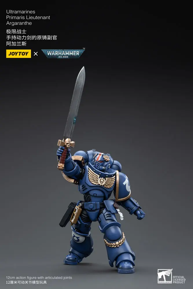 Warhammer 40k Actionfigur 1/18 Ultramarines Primaris Lieutenant Argaranthe 12 cm Produktfoto