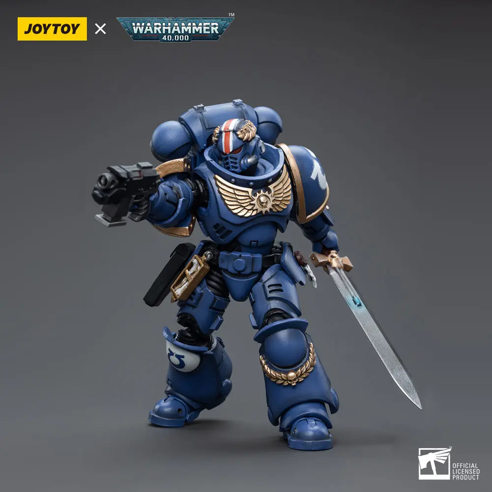 Warhammer 40k Actionfigur 1/18 Ultramarines Primaris Lieutenant Argaranthe 12 cm Produktfoto