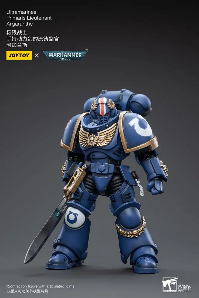 Warhammer 40k Actionfigur 1/18 Ultramarines Primaris Lieutenant Argaranthe 12 cm Produktfoto