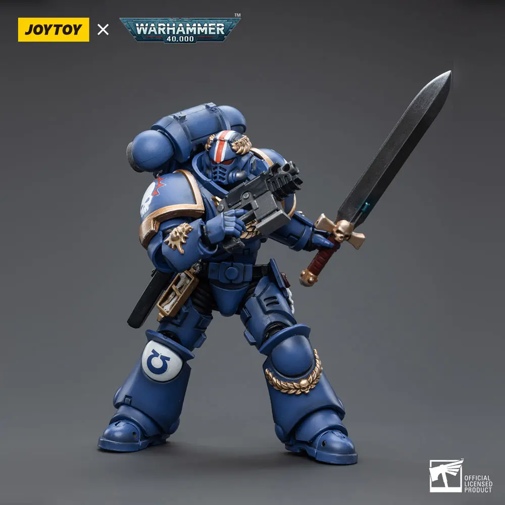 Warhammer 40k Actionfigur 1/18 Ultramarines Primaris Lieutenant Argaranthe 12 cm Produktfoto