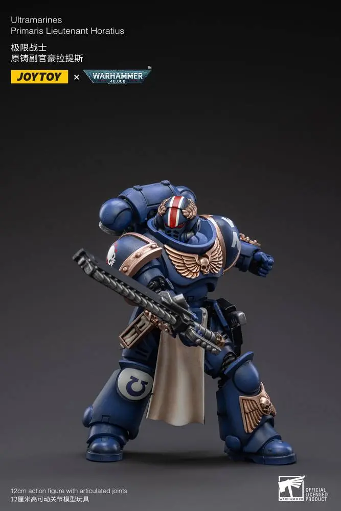 Warhammer 40k Actionfigur 1/18 Ultramarines Primaris Lieutenant Horatius 12 cm Produktfoto