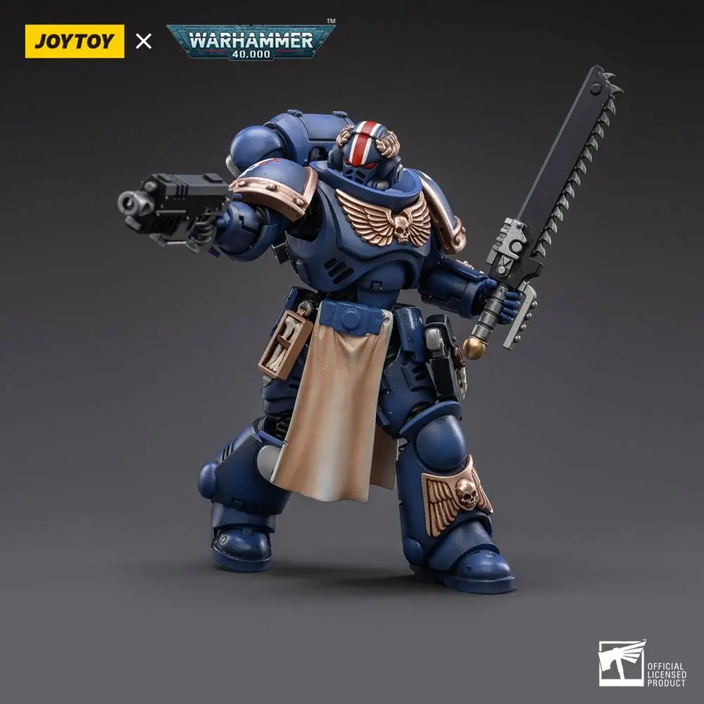 Warhammer 40k Actionfigur 1/18 Ultramarines Primaris Lieutenant Horatius 12 cm Produktfoto
