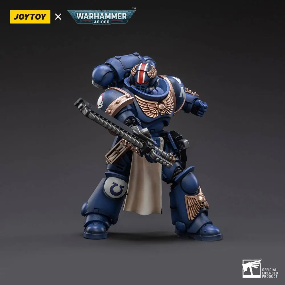Warhammer 40k Actionfigur 1/18 Ultramarines Primaris Lieutenant Horatius 12 cm Produktfoto