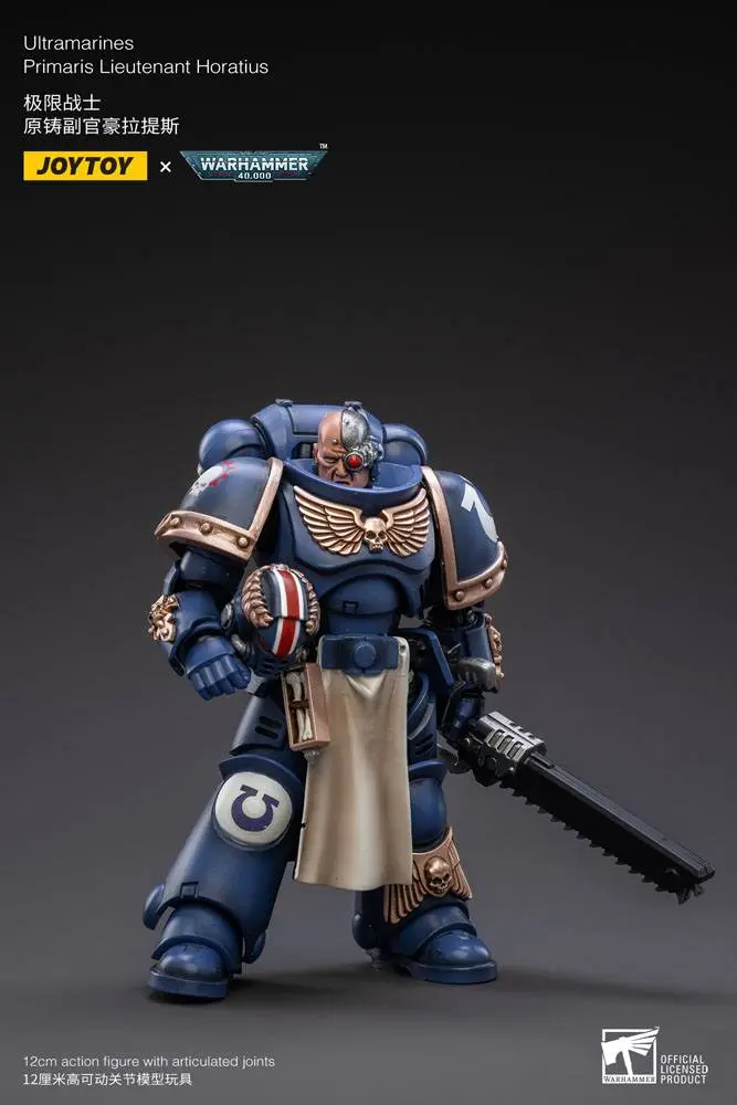 Warhammer 40k Actionfigur 1/18 Ultramarines Primaris Lieutenant Horatius 12 cm Produktfoto