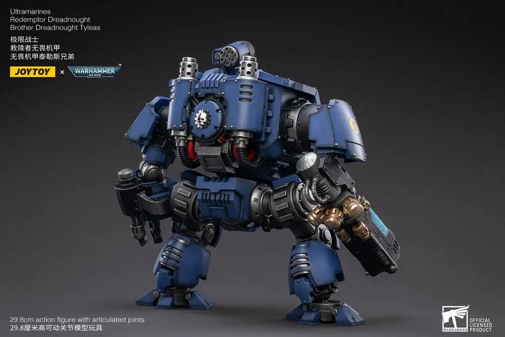 Warhammer 40k Actionfigur 1/18 Ultramarines Redemptor Dreadnought Brother Dreadnought Tyleas 30 cm Produktfoto