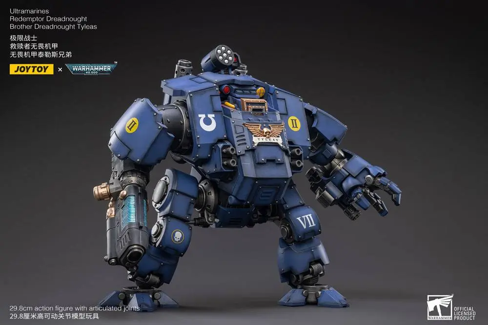 Warhammer 40k Actionfigur 1/18 Ultramarines Redemptor Dreadnought Brother Dreadnought Tyleas 30 cm Produktfoto