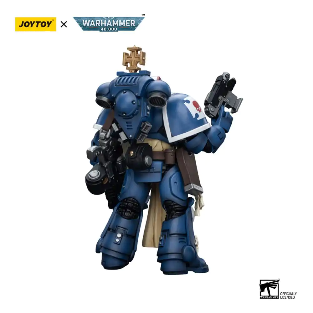 Warhammer 40k Actionfigur 1/18 Ultramarines Sternguard Veteran Sergeant 12 cm Produktfoto