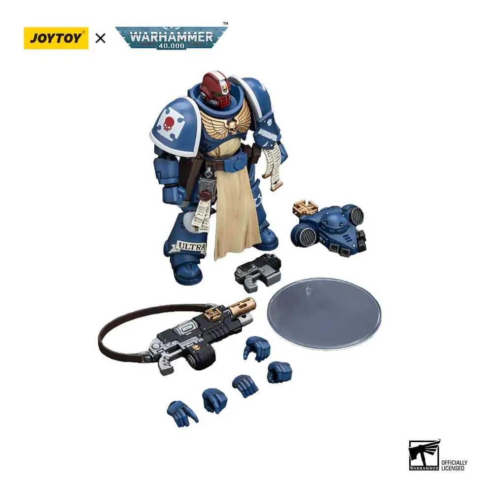 Warhammer 40k Actionfigur 1/18 Ultramarines Sternguard Veteran Sergeant 12 cm Produktfoto