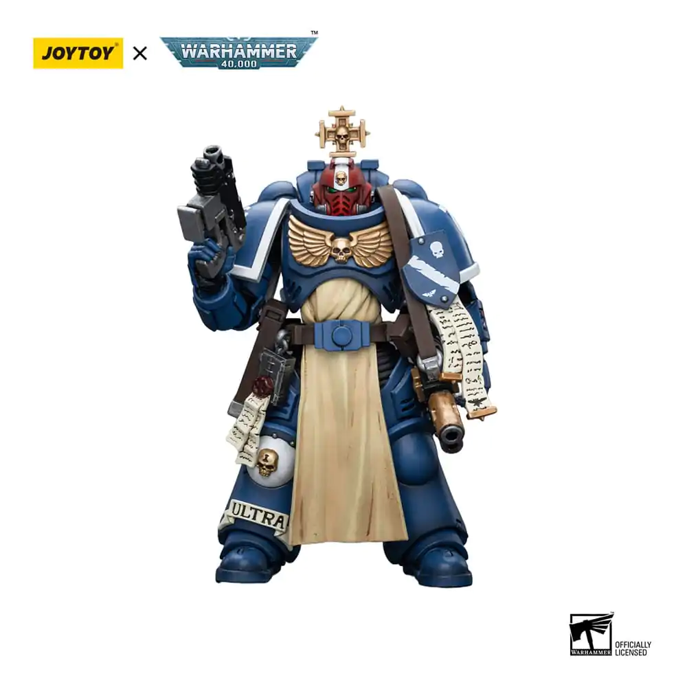 Warhammer 40k Actionfigur 1/18 Ultramarines Sternguard Veteran Sergeant 12 cm Produktfoto