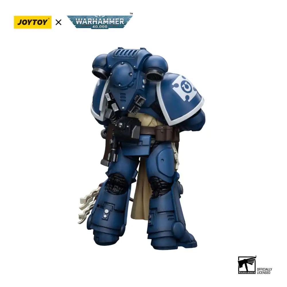 Warhammer 40k Actionfigur 1/18 Ultramarines Sternguard Veteran with Auto Bolt Rifle 12 cm Produktfoto