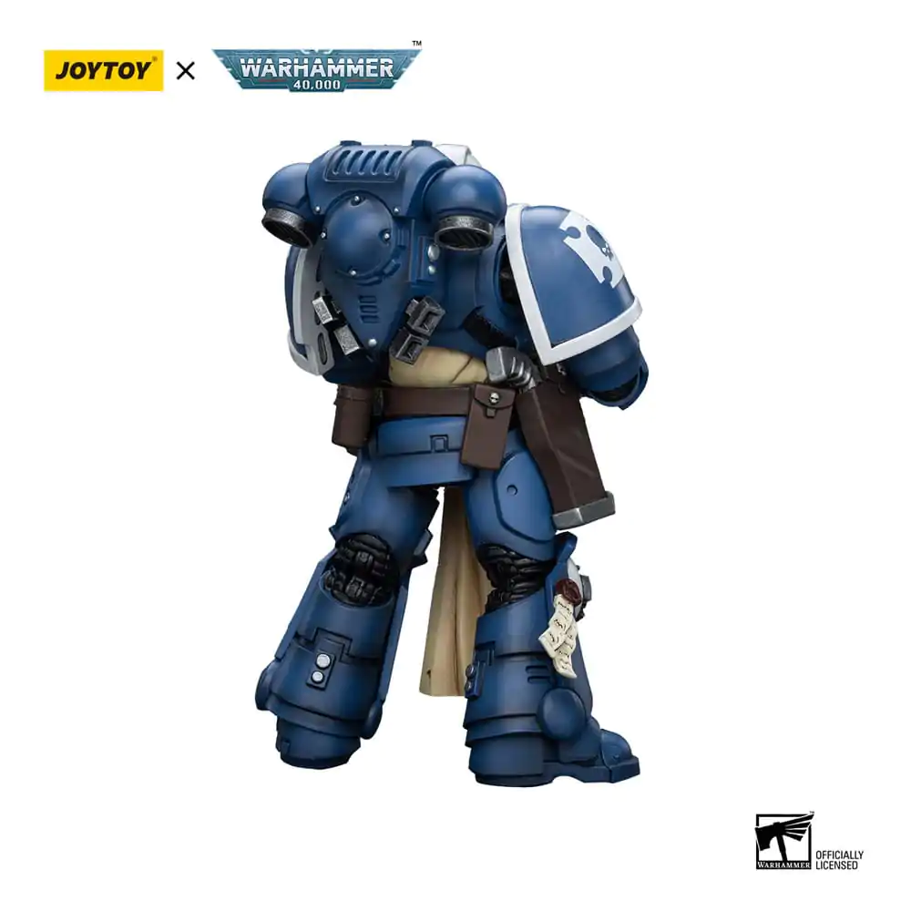 Warhammer 40k Actionfigur 1/18 Ultramarines Sternguard Veteran with Bolt Rifle 12 cm Produktfoto