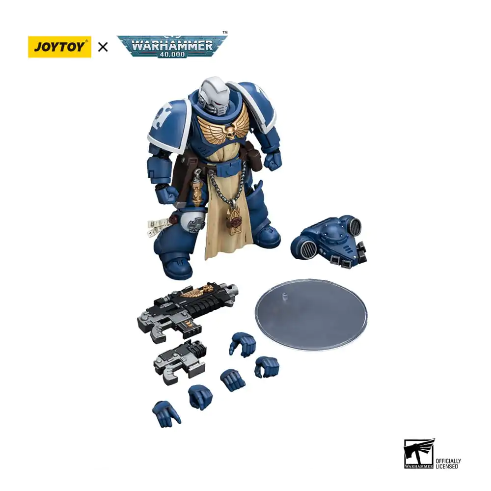 Warhammer 40k Actionfigur 1/18 Ultramarines Sternguard Veteran with Bolt Rifle 12 cm Produktfoto
