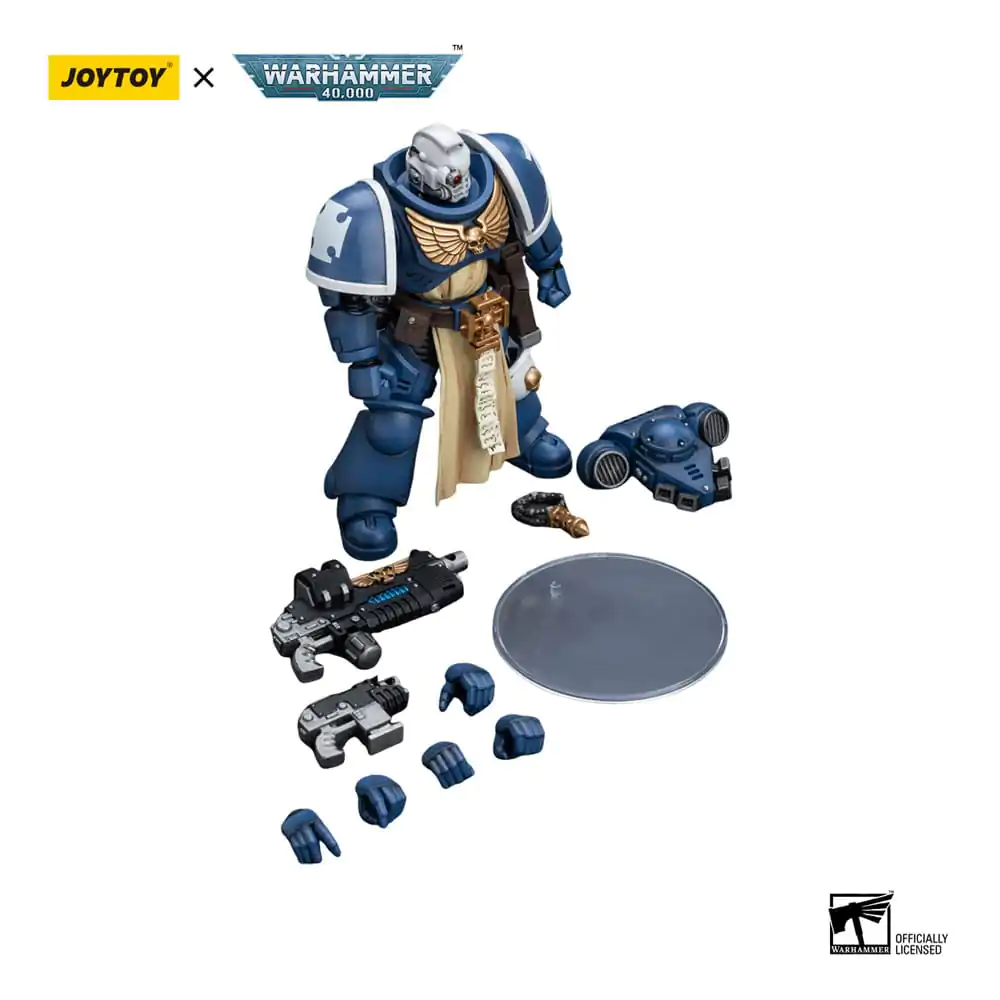 Warhammer 40k Actionfigur 1/18 Ultramarines Sternguard Veteran with Combi-Plasma 12 cm Produktfoto