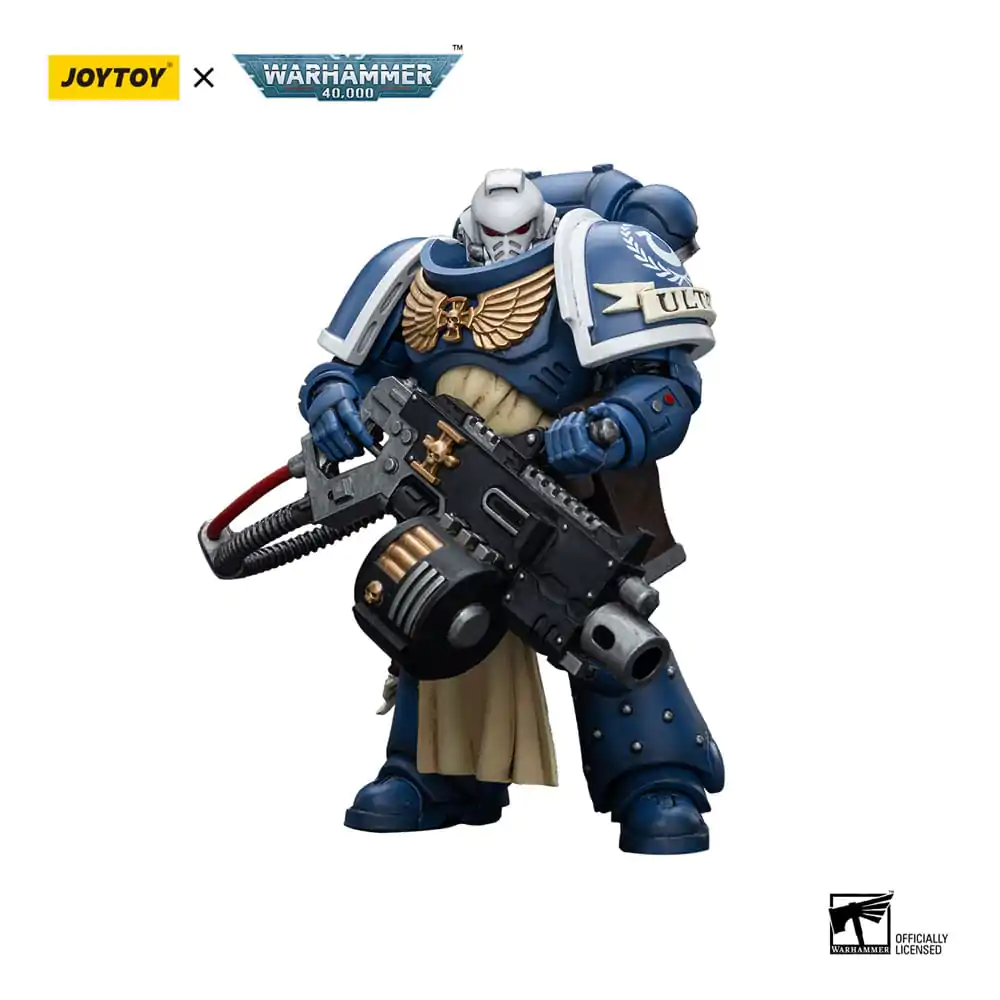 Warhammer 40k Actionfigur 1/18 Ultramarines Sternguard Veteran with Heavy Bolter 12 cm termékfotó