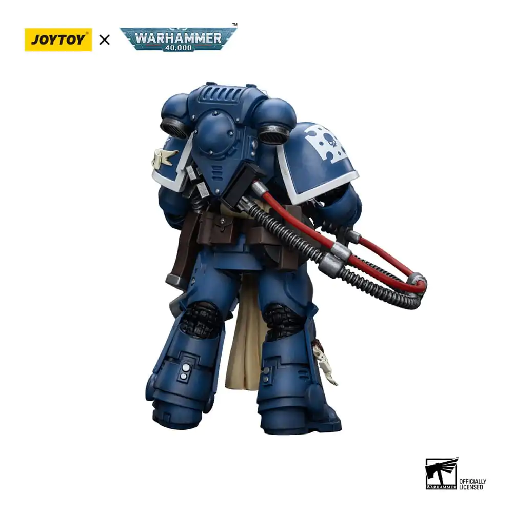 Warhammer 40k Actionfigur 1/18 Ultramarines Sternguard Veteran with Heavy Bolter 12 cm termékfotó