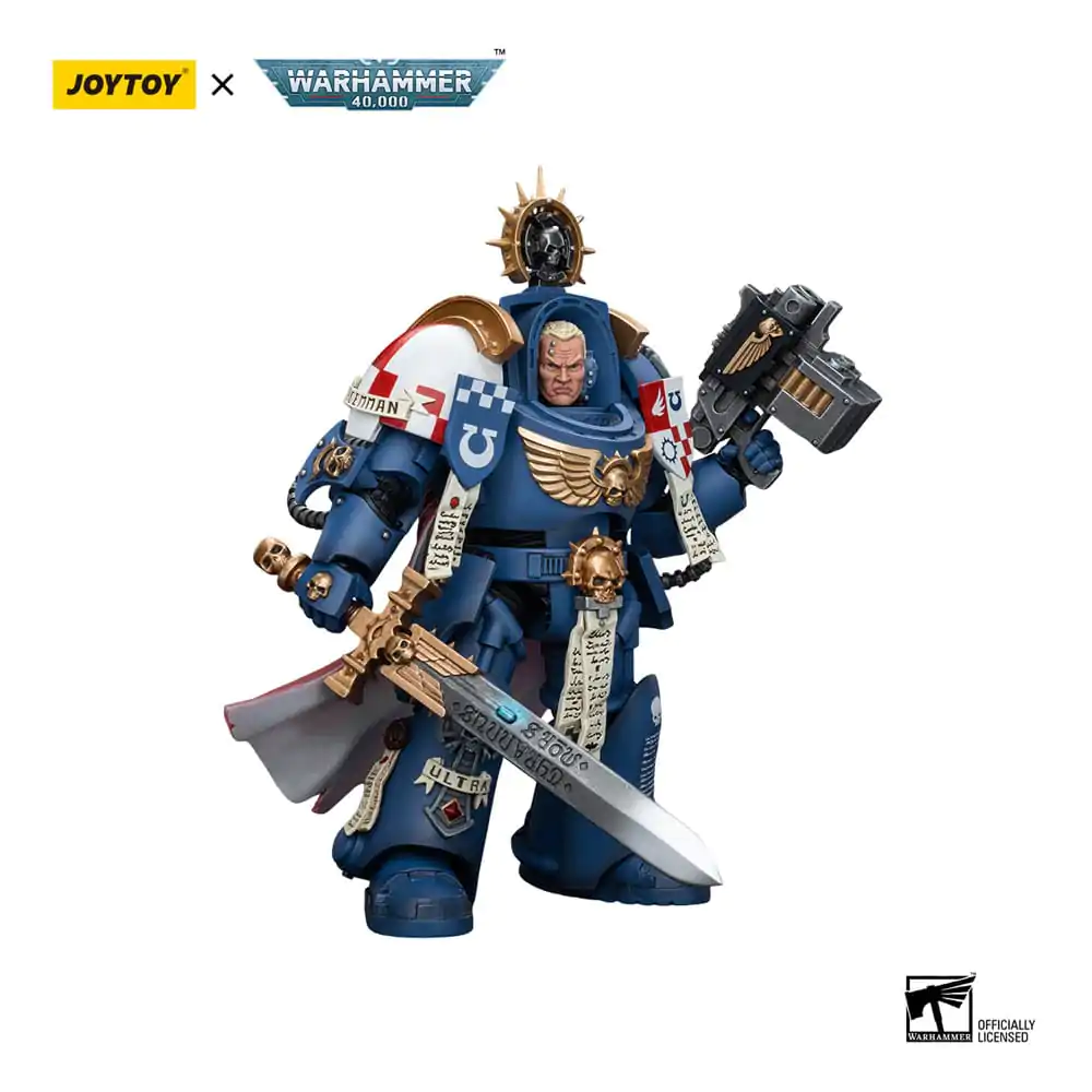 Warhammer 40k Actionfigur 1/18 Ultramarines Terminator Captain Severus Agemman 12 cm termékfotó