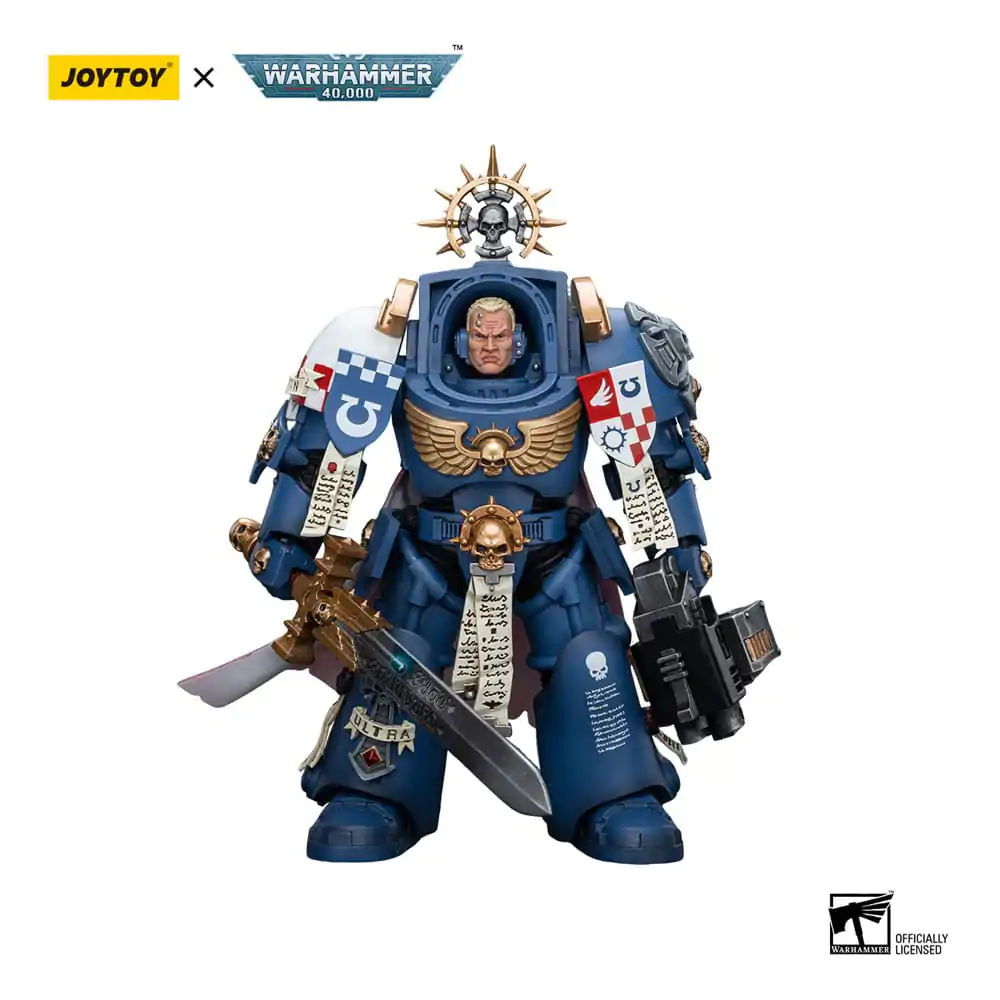 Warhammer 40k Actionfigur 1/18 Ultramarines Terminator Captain Severus Agemman 12 cm termékfotó