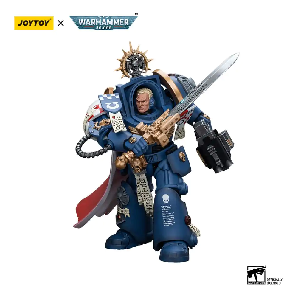 Warhammer 40k Actionfigur 1/18 Ultramarines Terminator Captain Severus Agemman 12 cm termékfotó