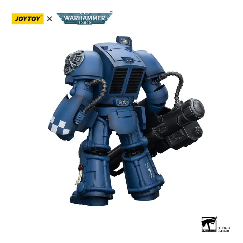 Warhammer 40k Actionfigur 1/18 Ultramarines Terminator Squad Terminator with Assault Cannon 12 cm Produktfoto