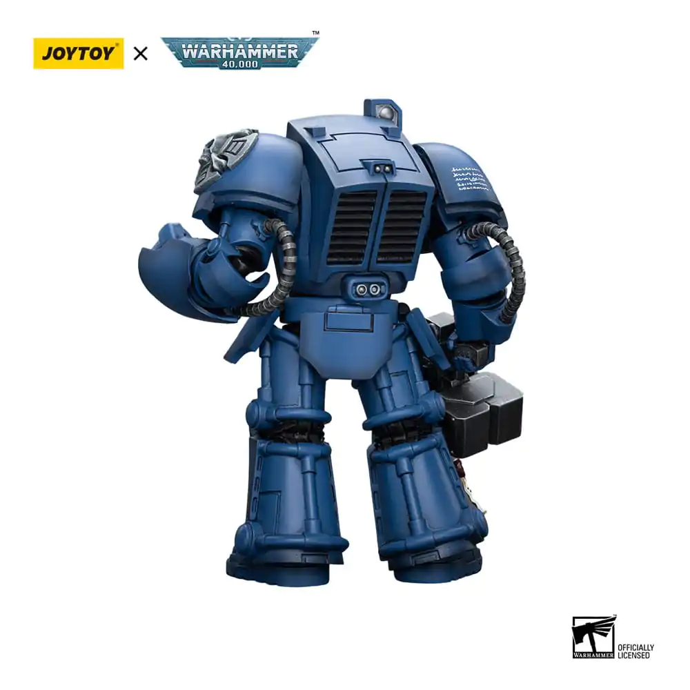 Warhammer 40k Actionfigur 1/18 Ultramarines Terminator Squad Terminator with Storm Bolter 12 cm Produktfoto