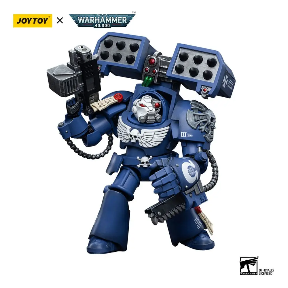 Warhammer 40k Actionfigur 1/18 Ultramarines Terminators Brother Andrus 12 cm Produktfoto