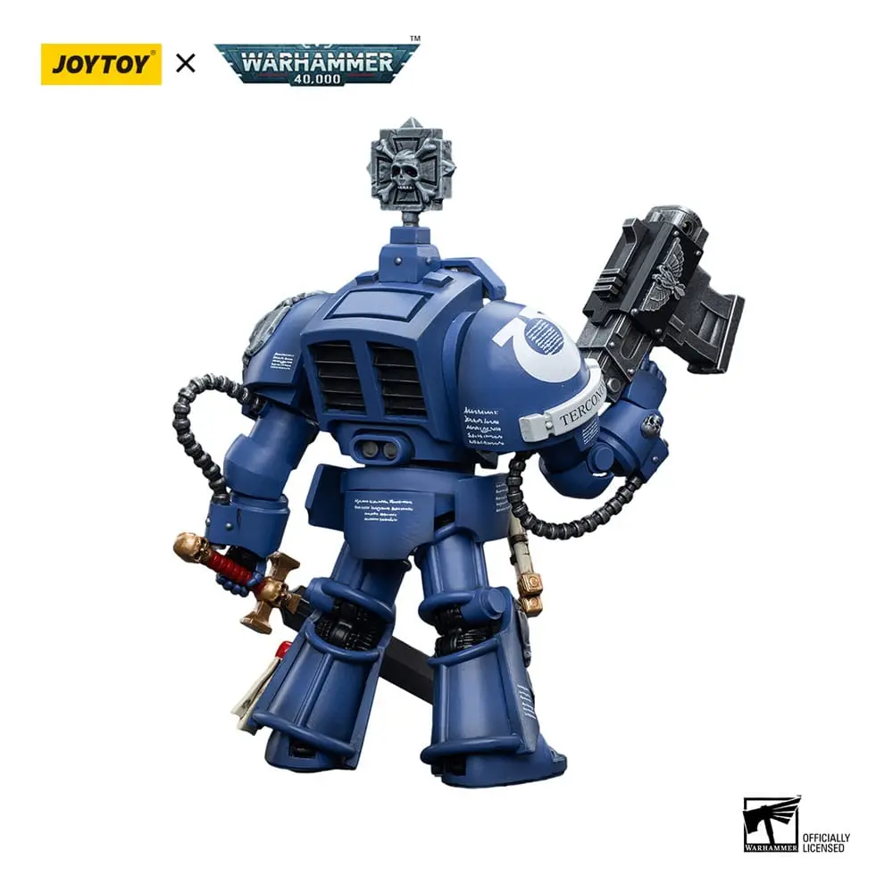 Warhammer 40k Actionfigur 1/18 Ultramarines Terminators Sergeant Terconon 12 cm Produktfoto